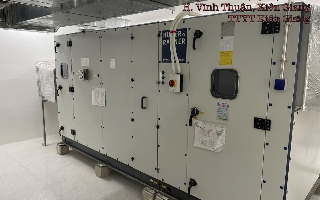 AHU HUBER & RANNER GIẢI PHÁP THIẾT BỊ XỬ LÝ KHÔNG KHÍ CHO MÔI TRƯỜNG Y TẾ HIỆN ĐẠI, Ở MỌI QUY MÔ
