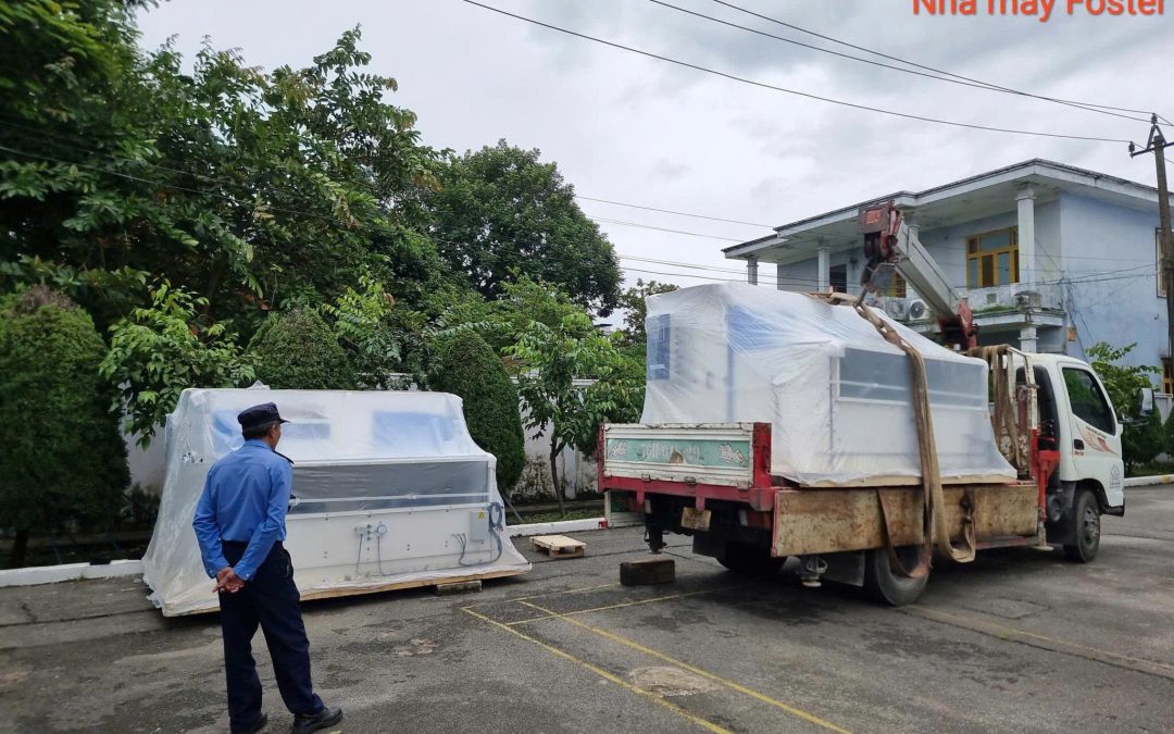 Thành An E&T giao thành công AHU Huber & Ranner cho dự án Nhà máy Foster – Quảng Ngãi