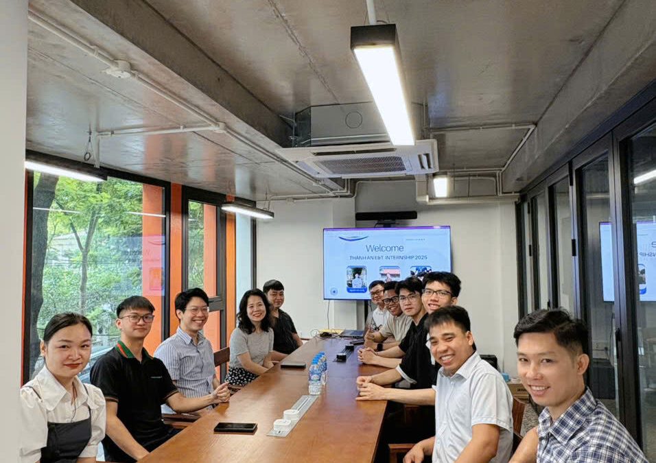 CHÀO MỪNG CÁC BẠN THỰC TẬP SINH XUẤT SẮC ĐÃ CHÍNH THỨC GIA NHẬP CHƯƠNG TRÌNH THÀNH AN E&T INTERNSHIP 2025 – HÀNH TRÌNH TRƯỞNG THÀNH VÀ BỨT PHÁ ✨
