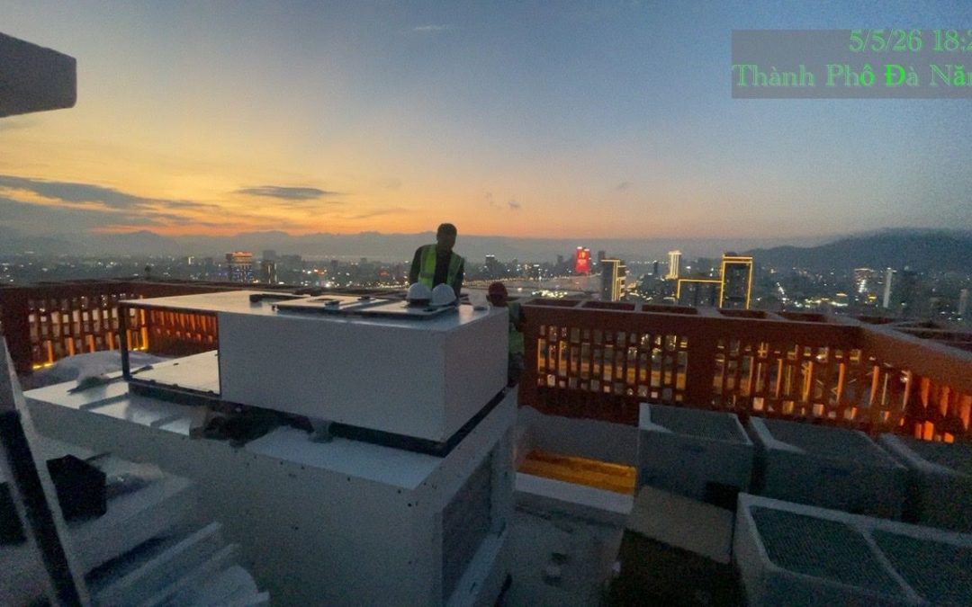 AHU HUBER & RANNER TẠI DỰ ÁN PENTHOUSE THÁP PANOMA, THUỘC DỰ ÁN SUN COSMO RESIDENCE ĐÀ NẴNG
